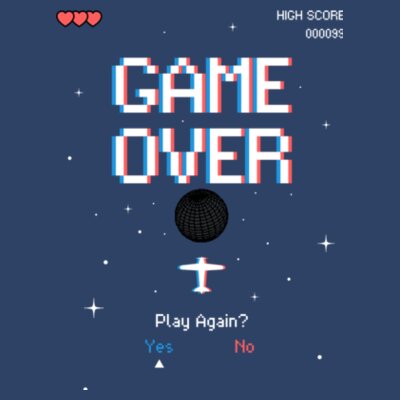 Game Over: Men's Designer Tee Design