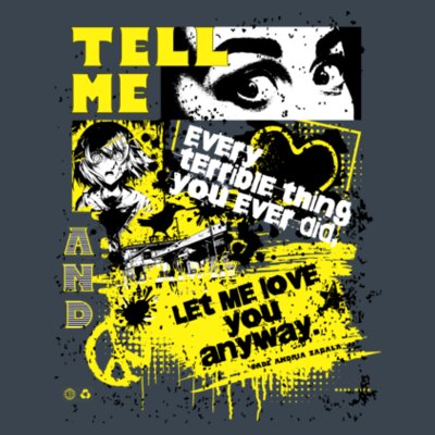 Tell Me Everything: Women's Regular Tee Design