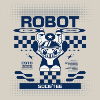 Robot Future Designs: Women's Designer Hoodie Design
