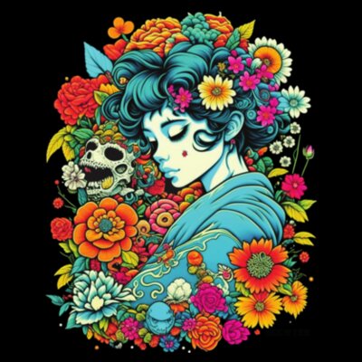 Day of the Dead: Men's Designer Hoodie Design