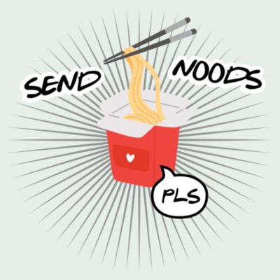 Send Noods: Men's Designer Tee Design