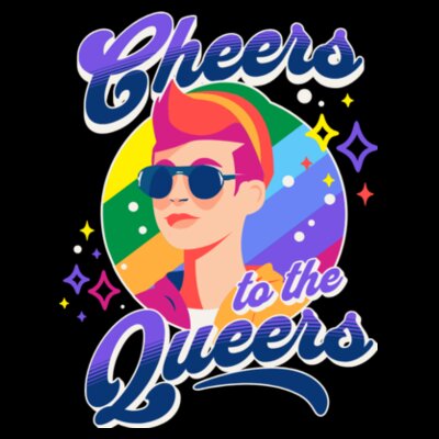 Cheers to the Queers: Men's Designer Tank Top Design