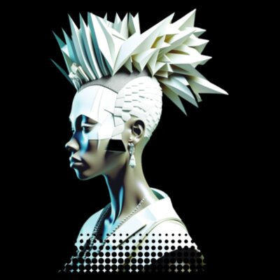 Polygon Warrior: Men's Designer Tee Design