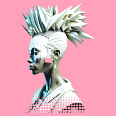 Polygon Warrior: Women's Regular Tee Design