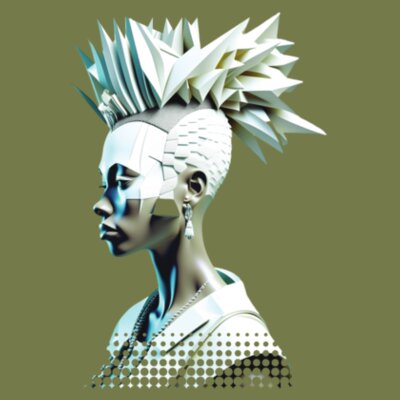 Polygon Warrior: Women's Scoop Tee Design