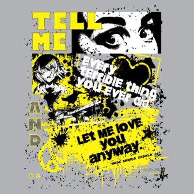 Tell Me Everything: Women's Racerback Tank Top Design