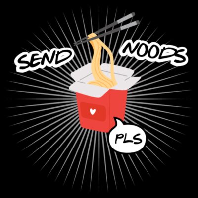 Send Noods: Men's Designer Tank Top Design
