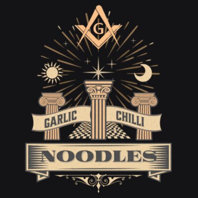 Mystic Noodles: Women's Scoop Tee Design