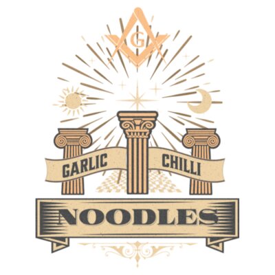 Mystic Noodles: Women's Crop Top Design
