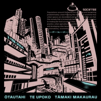 Urban Graffiti: Women's Scoop Tee Design