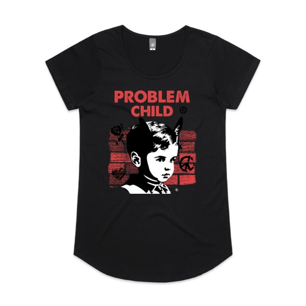 Problem Child: Women's Designer Scoop Tee Thumbnail