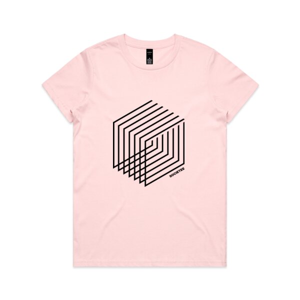 Minimal Geo: Women's Designer Regular Tee Thumbnail
