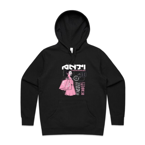 Anti Consumerism: Women's Designer Hoodie Thumbnail