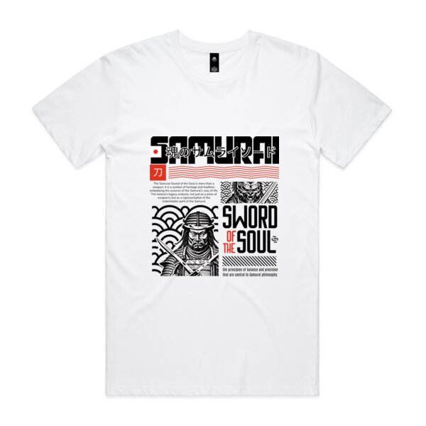 Samurai Sword of the Soul: Men's DesignerTee Thumbnail