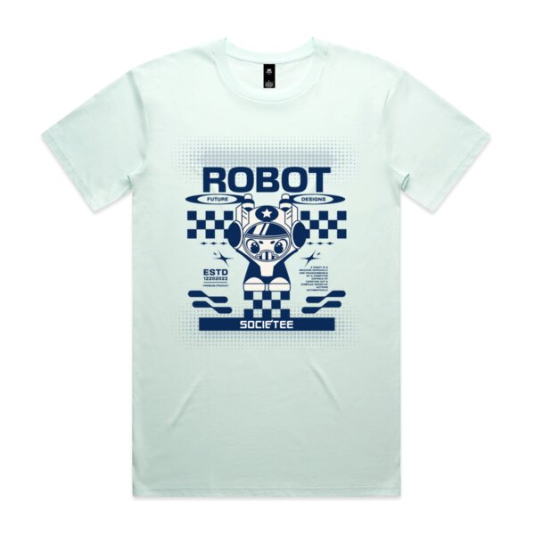 Robot Future Designs: Mens' Designer Tee Thumbnail
