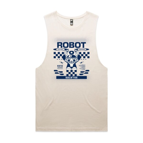 Robot Future Designs: Men's Designer Tank Top Thumbnail