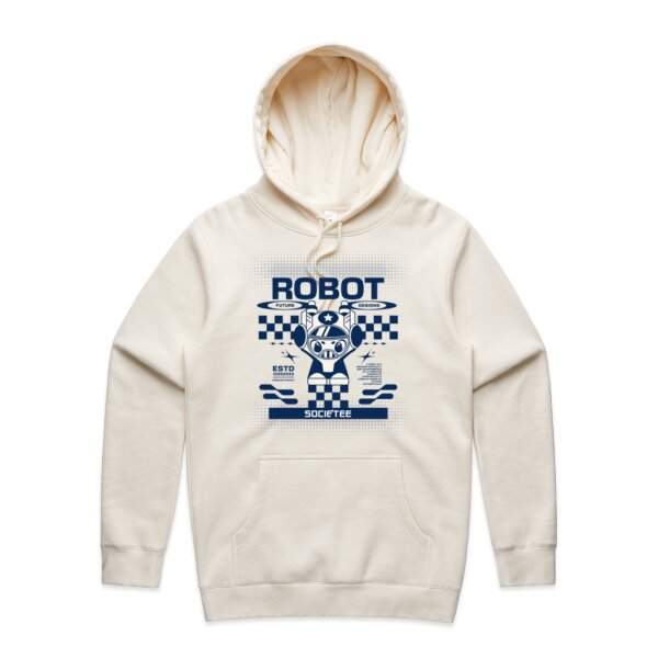 Robot Future Designs: Men's Designer Hoodie Thumbnail