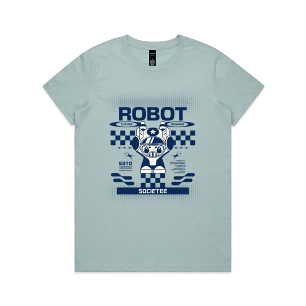 Robot Future Designs: Women's Regular Tee Thumbnail