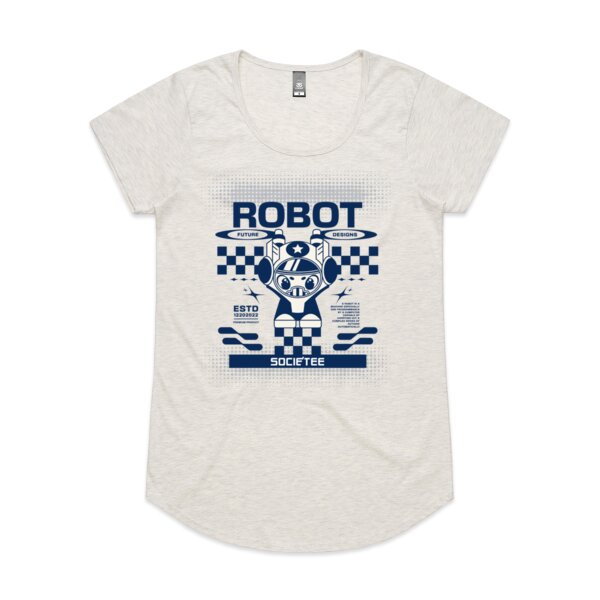 Robot Future Designs: Women's Scoop Tee Thumbnail