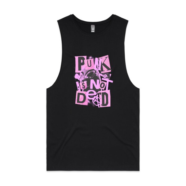 Punk is Not Dead: Men's Designer Tank Top Thumbnail