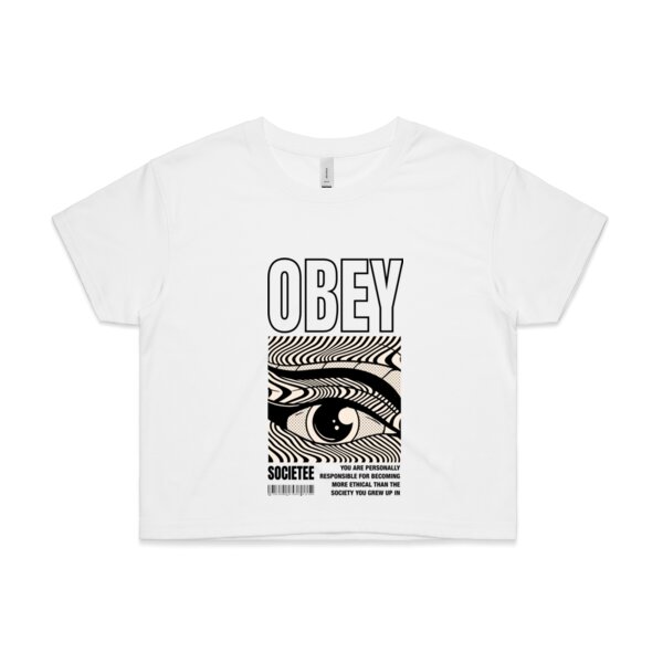 OBEY: Women's Crop Top Thumbnail