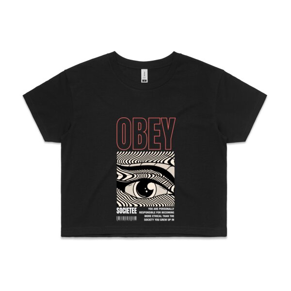 OBEY: Women's Crop Top Thumbnail