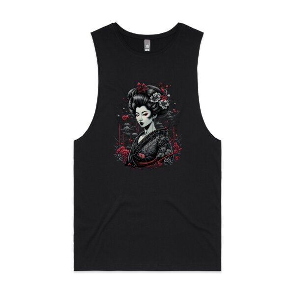 Geisha Beauty: Men's Tank Top Thumbnail