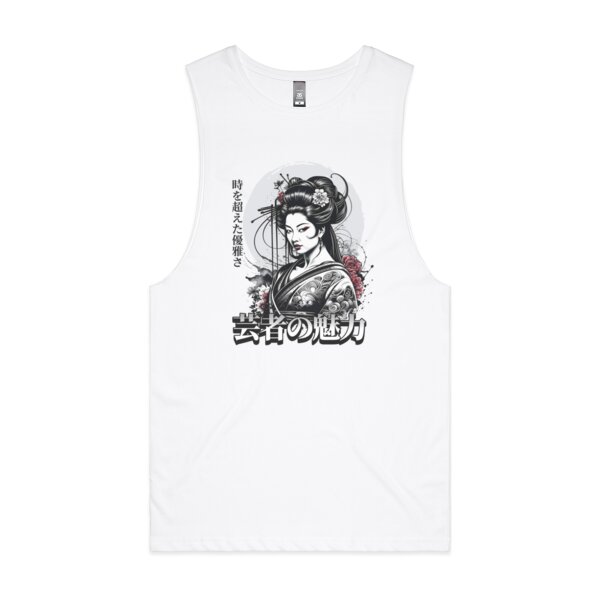 Geisha Attitude: Men's Designer Tank Top Thumbnail