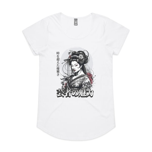 Geisha Attitude: Women's Scoop Tee Thumbnail