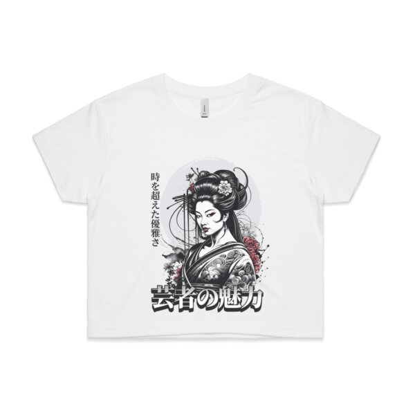 Geisha Attitude: Women's Crop Top Thumbnail