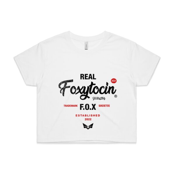 Foxytocin: Women's Crop Top Thumbnail