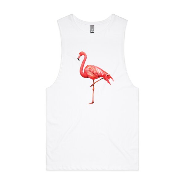 Flamingo: Men's Designer Tank Top Thumbnail