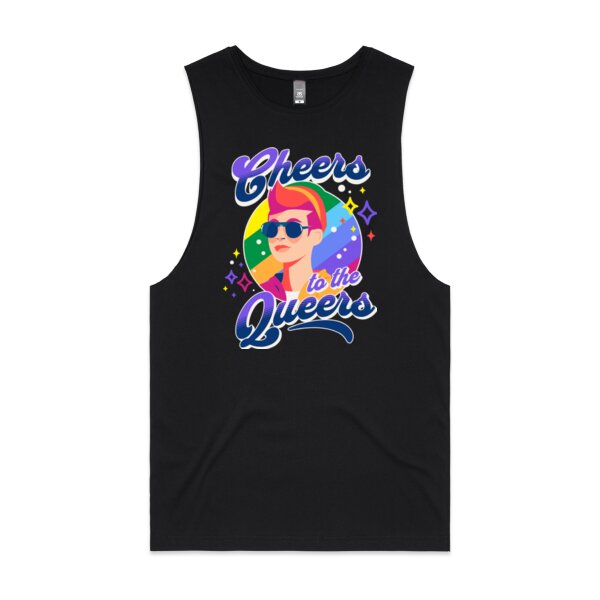 Cheers to the Queers: Men's Designer Tank Top Thumbnail