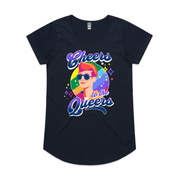 Cheers to the Queers: Women's Scoop Tee Thumbnail