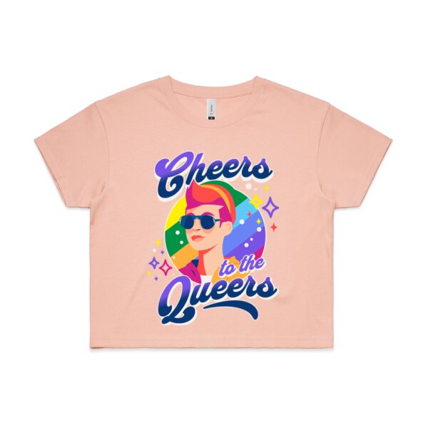 Cheers to the Queers: Women's Crop Top Thumbnail