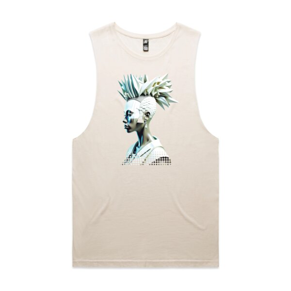 Polygon Warrior: Men's Designer Tank Top Thumbnail
