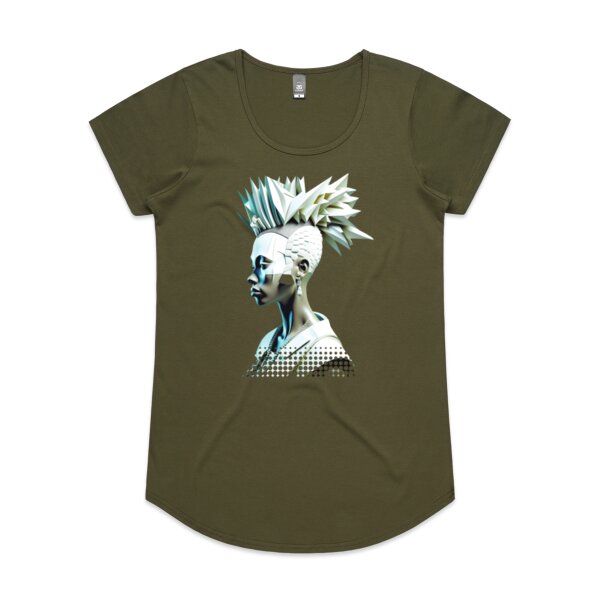 Polygon Warrior: Women's Scoop Tee Thumbnail