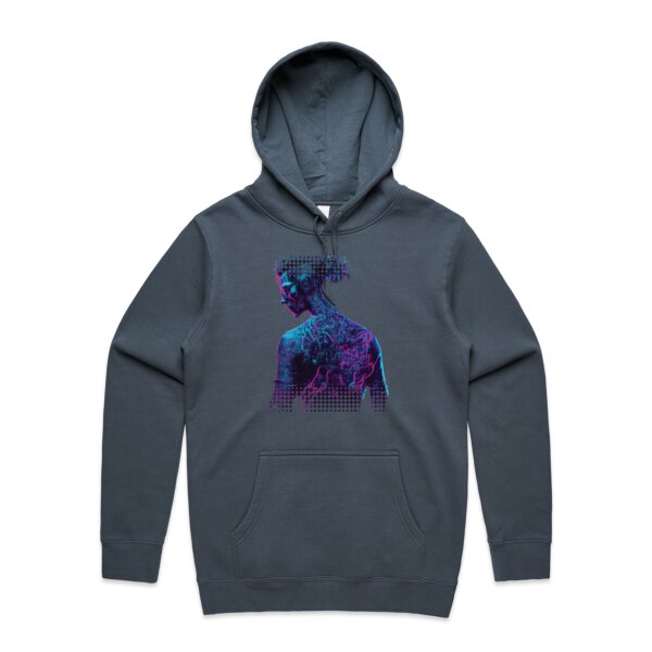 Digital Imprint: Men's Designer Hoodie Thumbnail