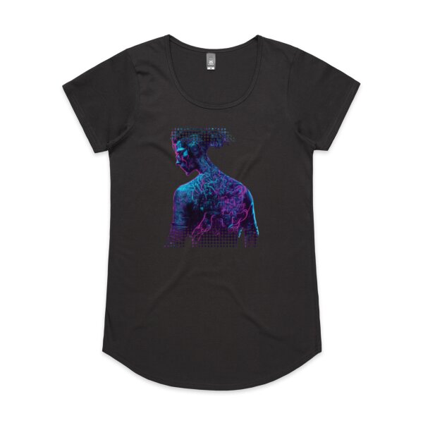 Digital Imprint: Women's Scoop Tee Thumbnail