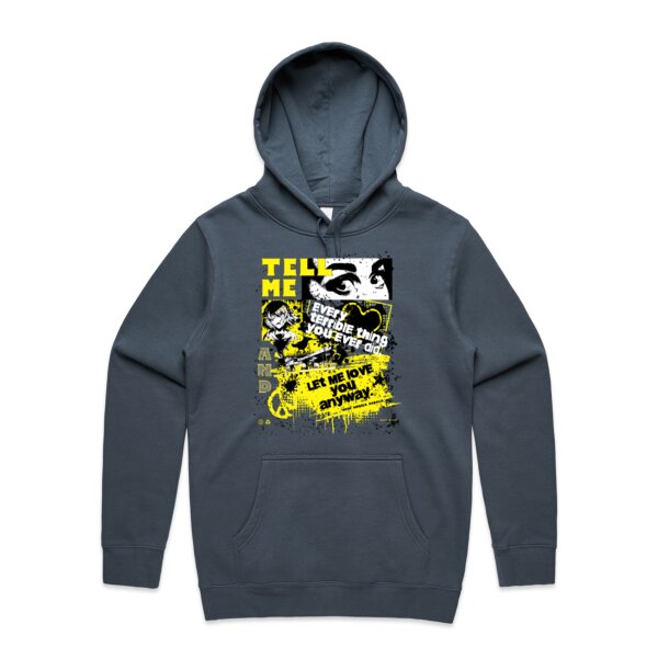 Tell Me Everything: Men's Designer Hoodie Thumbnail