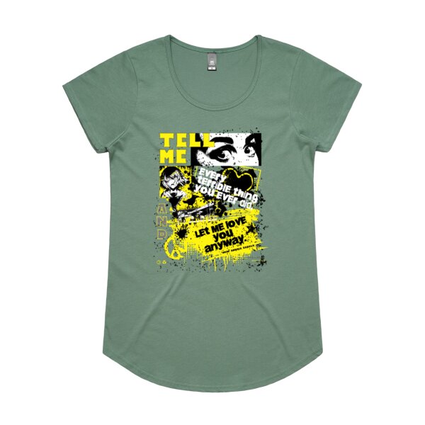 Tell Me Everything: Women's Scoop Tee Thumbnail