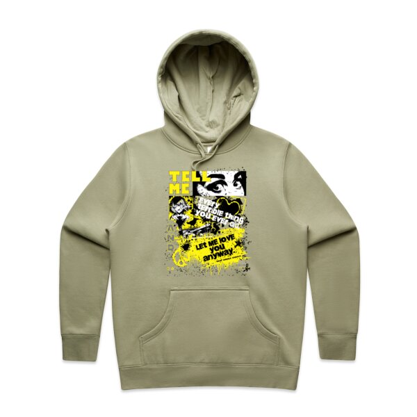 Tell Me Everything: Women's Designer Hoodie Thumbnail