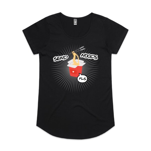 Send Noods: Women's Scoop Tee Thumbnail