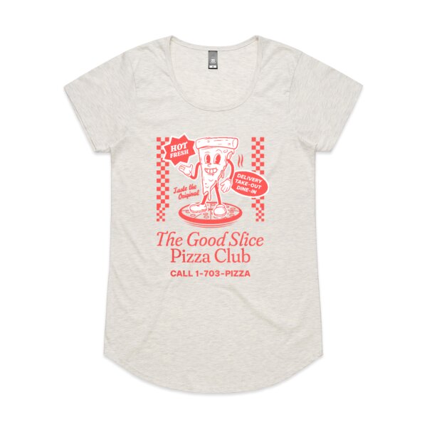 The Good Slice Pizza Club: Women's Scoop Tee Thumbnail