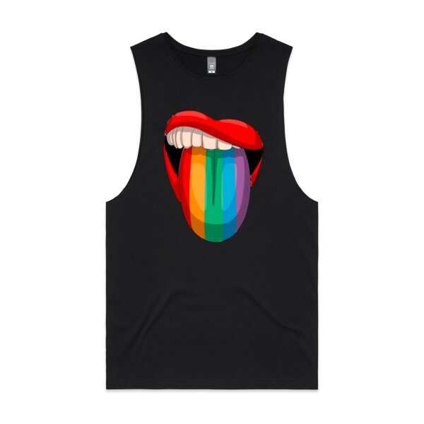 Pride Attitude: Men's Designer Tank Top Thumbnail