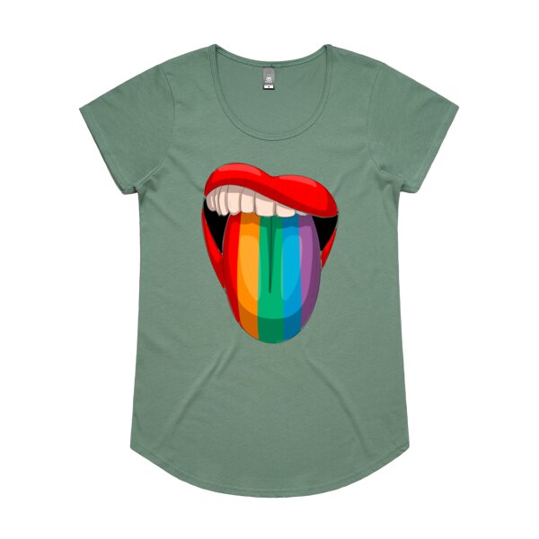 Pride Attitude: Women's Scoop Tee Thumbnail