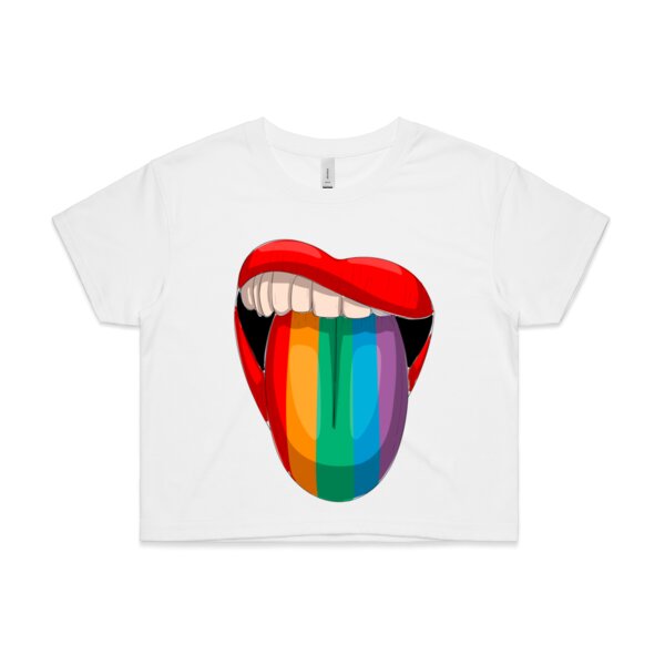 Pride Attitude: Women's Crop Top Thumbnail