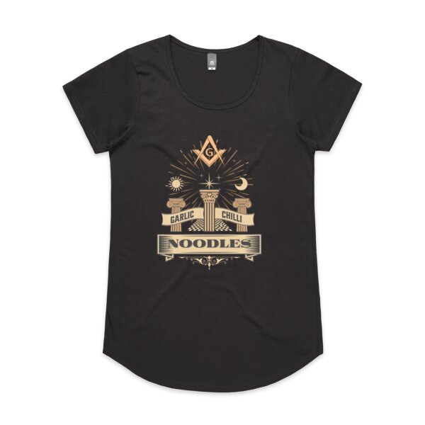Mystic Noodles: Women's Scoop Tee Thumbnail