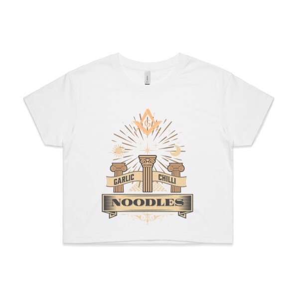 Mystic Noodles: Women's Crop Top Thumbnail