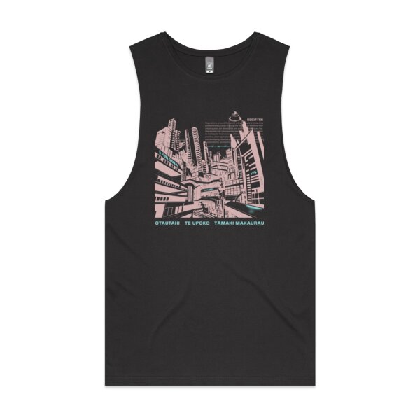 Urban Graffiti: Men's Designer Tank Top Thumbnail